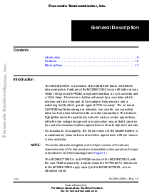 浏览型号MC68HC05E6的Datasheet PDF文件第9页
