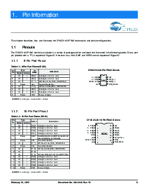 浏览型号CY8C21323-24LFXIT的Datasheet PDF文件第8页