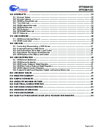 浏览型号CY7C66113C-PVXC的Datasheet PDF文件第3页