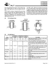 浏览型号CY7C63743-SXC的Datasheet PDF文件第3页