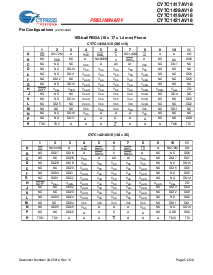 浏览型号CY7C1419AV18-250BZC的Datasheet PDF文件第5页