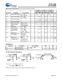 浏览型号CY7C109B的Datasheet PDF文件第3页
