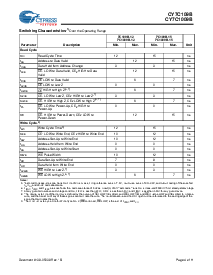 浏览型号CY7C109B的Datasheet PDF文件第4页