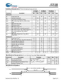 浏览型号CY7C109B的Datasheet PDF文件第5页