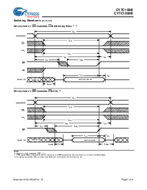 浏览型号CY7C109B的Datasheet PDF文件第7页