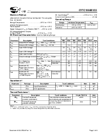 浏览型号CY7C1069AV33-12ZXI的Datasheet PDF文件第3页