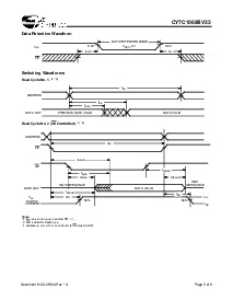 浏览型号CY7C1069AV33-12ZXI的Datasheet PDF文件第5页