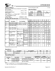 浏览型号CY7C1041CV33-12VXI的Datasheet PDF文件第4页