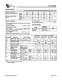 浏览型号CY7C1041BL-20VXC的Datasheet PDF文件第2页
