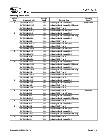 浏览型号CY7C1041BL-20VXC的Datasheet PDF文件第9页