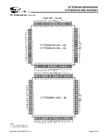 浏览型号CY7C025AV-25AXI的Datasheet PDF文件第3页