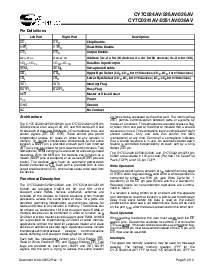 浏览型号CY7C025AV-20AXI的Datasheet PDF文件第5页