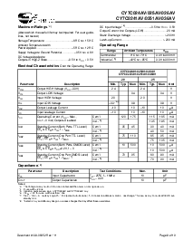 浏览型号CY7C025AV-20AXI的Datasheet PDF文件第8页