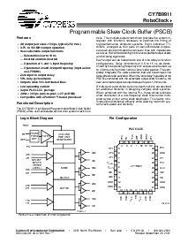 浏览型号CY7B933-JXC的Datasheet PDF文件第1页