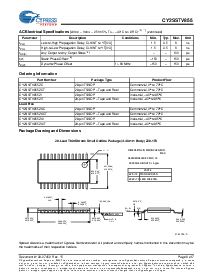 浏览型号CY2SSTV855ZXC的Datasheet PDF文件第6页