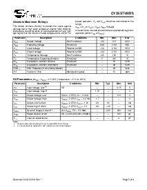 浏览型号CY2SSTV16857ZXIT的Datasheet PDF文件第5页