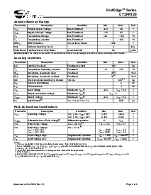 浏览型号CY2PP326的Datasheet PDF文件第3页