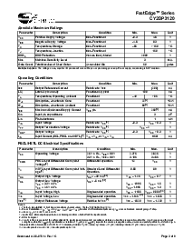 浏览型号CY2DP3120的Datasheet PDF文件第3页