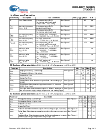 浏览型号CY2CC910OXC的Datasheet PDF文件第4页
