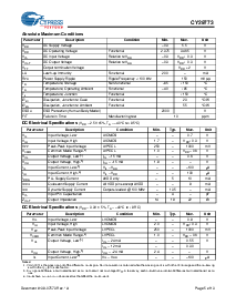 浏览型号CY29773AXIT的Datasheet PDF文件第5页
