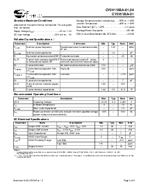 浏览型号CY241V08A-01的Datasheet PDF文件第3页