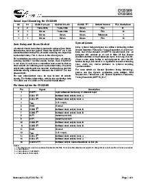 浏览型号CY23S09的Datasheet PDF文件第2页