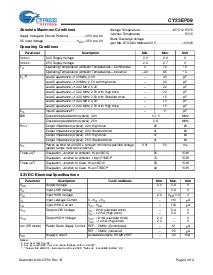 浏览型号CY23EP09SXI-1T的Datasheet PDF文件第3页