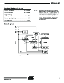 浏览型号AT24C64B的Datasheet PDF文件第2页