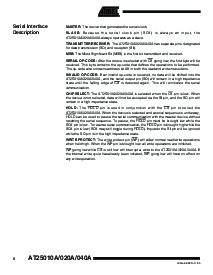 浏览型号AT25010A的Datasheet PDF文件第6页