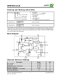 浏览型号APW7037的Datasheet PDF文件第2页