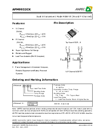 浏览型号APM9945K的Datasheet PDF文件第1页
