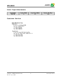浏览型号APL5885的Datasheet PDF文件第11页