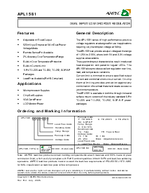 浏览型号APL1541的Datasheet PDF文件第1页