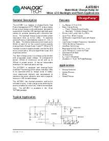 浏览型号AAT2801的Datasheet PDF文件第1页