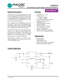 浏览型号AAT2512的Datasheet PDF文件第1页