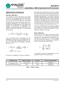 浏览型号AAT2511的Datasheet PDF文件第10页