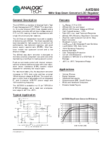 浏览型号AAT2500的Datasheet PDF文件第1页