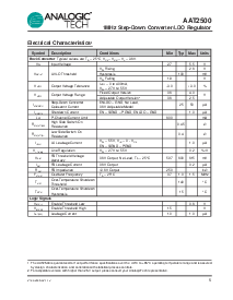 浏览型号AAT2500的Datasheet PDF文件第5页