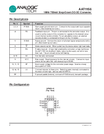 浏览型号AAT1156的Datasheet PDF文件第2页