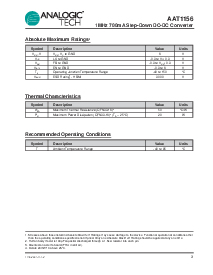 浏览型号AAT1156的Datasheet PDF文件第3页