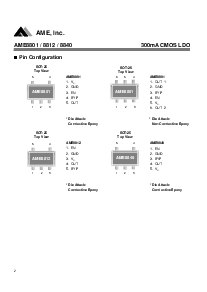 浏览型号AME8801AEEVZ的Datasheet PDF文件第2页
