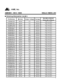 浏览型号AME8801AEEVZ的Datasheet PDF文件第5页