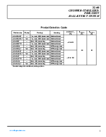 浏览型号A3240LLHLT-T的Datasheet PDF文件第2页