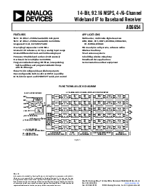 浏览型号AD6654的Datasheet PDF文件第1页