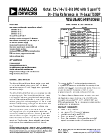 浏览型号AD5668的Datasheet PDF文件第1页