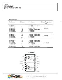 浏览型号UDN2559B-T的Datasheet PDF文件第2页
