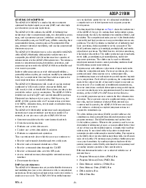 浏览型号ADSP-2191M的Datasheet PDF文件第3页