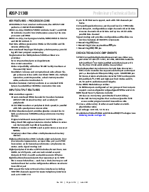 浏览型号ADSP-21369的Datasheet PDF文件第2页