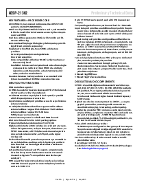 浏览型号ADSP-21362的Datasheet PDF文件第2页