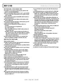 浏览型号ADSP-21363的Datasheet PDF文件第2页